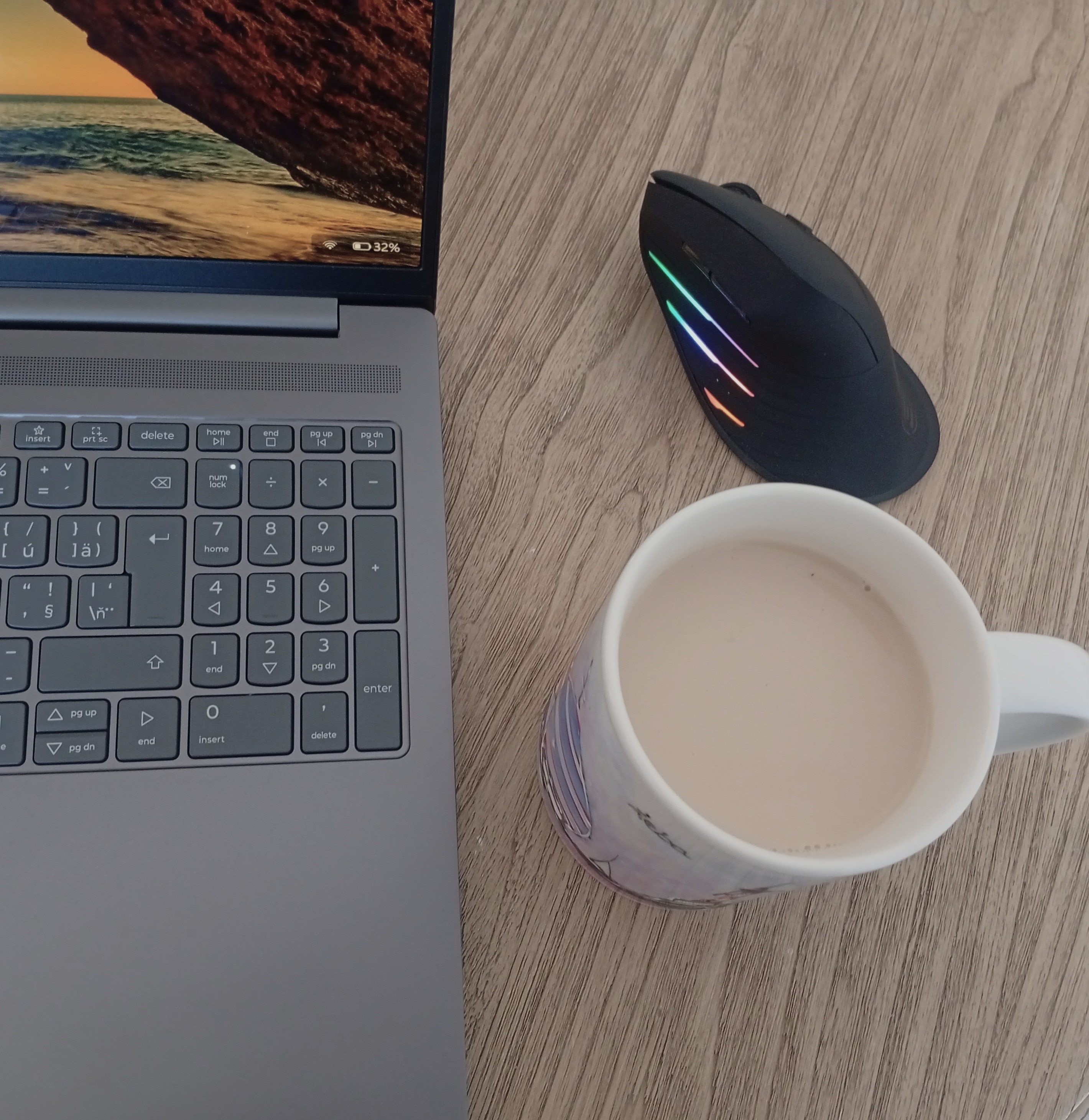 Weby Ája při práci